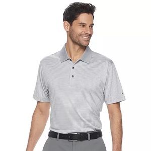Men's Grand Slam Off Course Championship Striped Golf Polo - Size XL